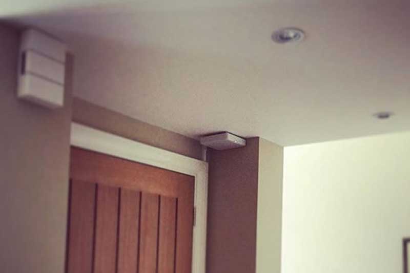 Access point installed on ceiling location